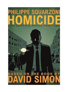 英文原版 Homicide The Graphic Novel Part One 英文版 进口英语原版书籍