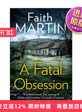英文原版 A Fatal Obsession 致命痴迷 Ryder and Loveday探案系列 Faith Martin畅销侦探推理小说 英文版 进口英语原版书籍