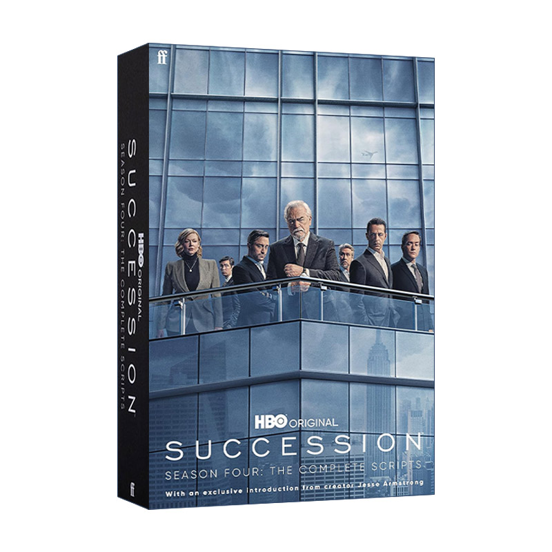 英文原版 Succession Season Four 继承之战第四季 电视剧本 HBO热门商战美剧 英文版 进口英语原版书籍