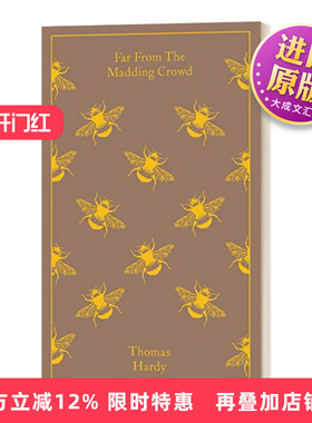 英文原版小说 Far From the Madding Crowd 远离尘嚣 企鹅布面精装 托马斯哈代 英文版 进口英语原版书籍