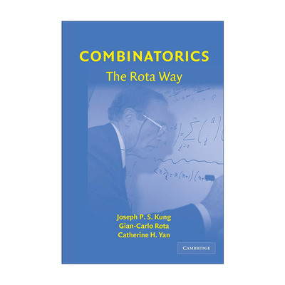 英文原版 Combinatorics The Rota Way 组合数学 来自吉安-卡洛·罗塔的课堂笔记 剑桥数学图书馆系列 英文版 进口英语原版书籍