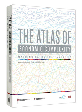 英文原版 The Atlas of Economic Complexity 经济复杂性图谱 英文版 进口英语原版书籍