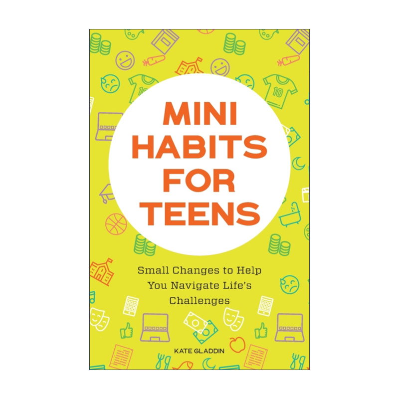 英文原版 Mini Habits for Teens 青少年微习惯 应对生活挑战的小改变 英文版 进口英语原版书籍
