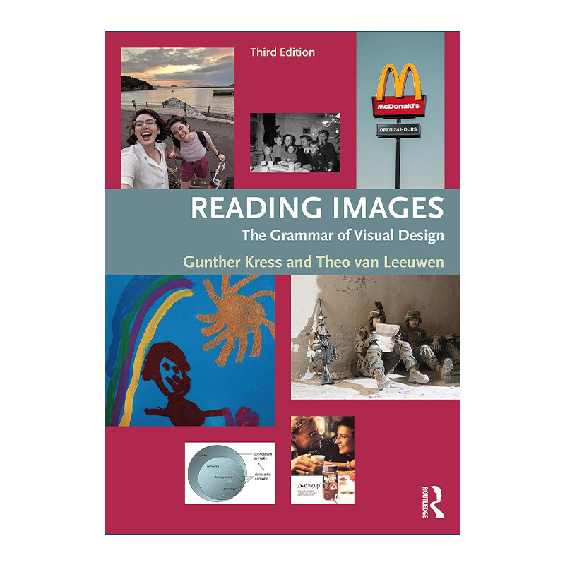 英文原版 Reading Images 形象化阅读 视觉设计语法 英文版 进口英语原版书籍