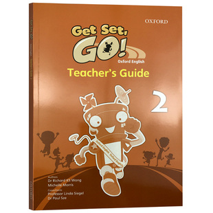 进口原版 Set 牛津幼儿英语启蒙教师手册2级别 英文原版 Teacher’s Get 英语书籍 教师用书教案 英文版 Guide