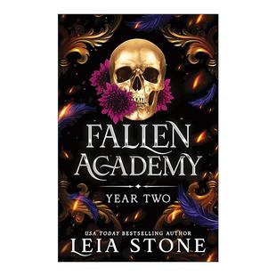 英文版 书籍 Year 青少年奇幻小说 Leia 堕落学院系列2 Academy Two 进口英语原版 英文原版 Stone Fallen
