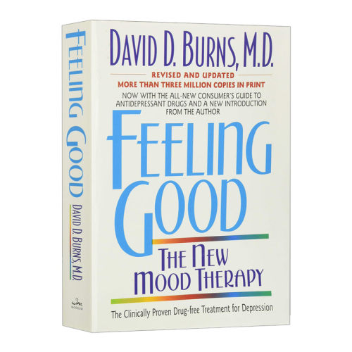 英文原版 Feeling Good The New Mood Therapy Revised and Updated 伯恩斯新情绪疗法 修订更新版 英文版 进口英语心理学书籍