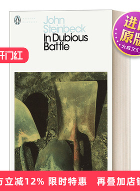 英文原版 In Dubious Battle 胜负未决的战斗 约翰·斯坦贝克 企鹅现代经典 英文版 进口英语原版书籍