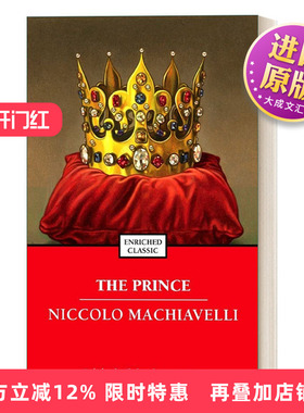 英文原版小说 The Prince  君主论 Enriched Classics系列 英文版 进口英语原版书籍