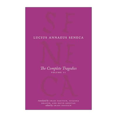 英文原版 The Complete Tragedies Volume 2 The Complete Works of Lucius Annaeus Seneca完整悲剧集 卷二 芝加哥大学塞涅卡系列