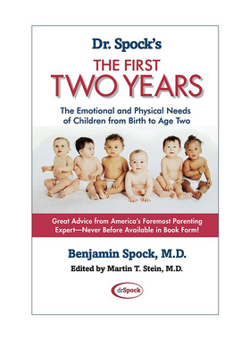 英文原版 Dr. Spock's the First Two Years 斯波克育儿经之1-2岁娃 英文版 进口英语原版书籍