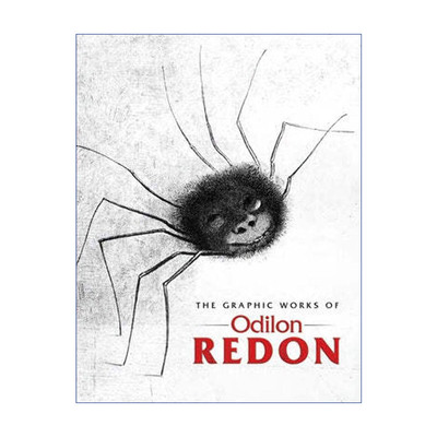英文原版 The Graphic Works of Odilon Redon 奥迪隆·雷东版画作品集 绘画艺术画册 英文版 进口英语原版书籍