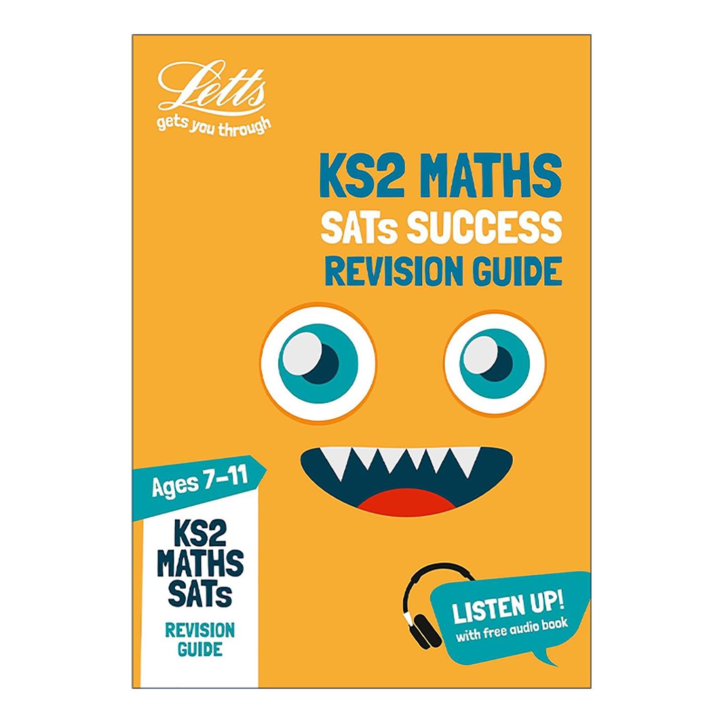 英文原版 Letts KS2 Maths SATs Success Revision Guide KS2小学数学复习指导手册 7-11岁 儿童教材教辅 英文版 进口英语原版书籍