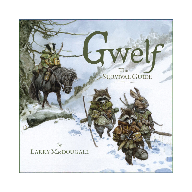 英文原版 Gwelf The Survival Guide 格沃尔夫 生存指南 奇幻冒险小说 龙与地下城 Larry Macdougall 精装插图版 进口英语书籍