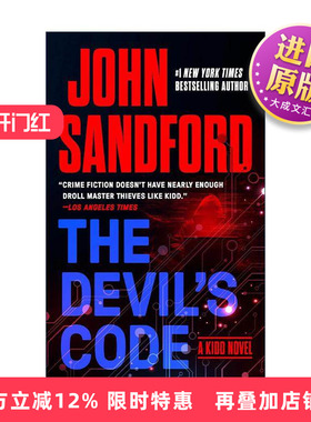英文原版 The Devil's Code Kidd 03 基德系列3 魔鬼密码 惊悚悬疑小说 John Sandford 英文版 进口英语原版书籍
