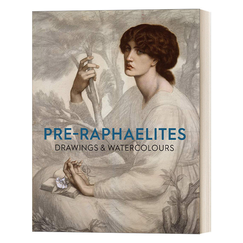 英文原版 Pre-Raphaelite 拉斐尔前派绘画和水彩画 英文版 进口英语原版书籍