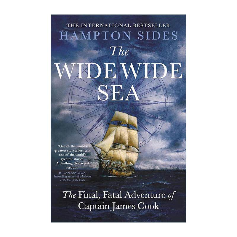 英文原版 The Wide Wide Sea 广阔大海 帝国野心与库克船长的航行 英文版 进口英语原版书籍