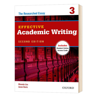 OUP Oxford 英语书籍 进口原版 英文版 Writing Academic Effective 英文原版 牛津学术英语写作教材3