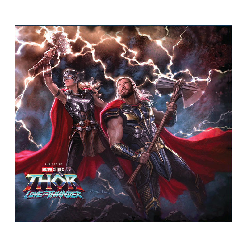 英文原版 Marvel Studios' Thor Love & Thunder 漫威影业 雷神 爱与雷霆 电影艺术设定集 精装漫画 英文版 进口英语原版书籍