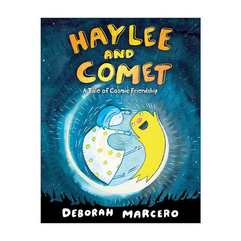英文原版 A Tale of Cosmic Friendship 海莉和彗星系列 宇宙友谊的故事 精装儿童全彩漫画 英文版 进口英语原版书籍