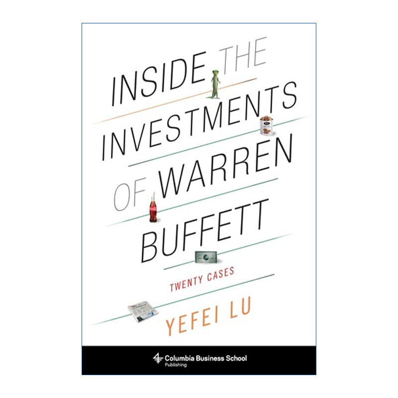 英文原版 Inside the Investments of Warren Buffett 巴菲特的估值逻辑 20个投资案例深入复盘 陆晔飞Yefei Lu 英文版 进口书籍