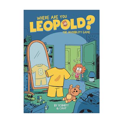 英文原版 Where Are You Leopold 利奥波德你在哪 卷一 雅思词汇漫画书 英文版 进口英语原版书籍