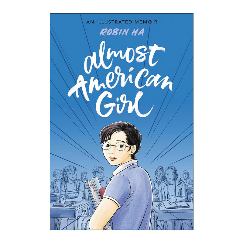 英文原版 Almost American Girl 韩裔美国人 漫画回忆录 英文版 进口英语原版书籍