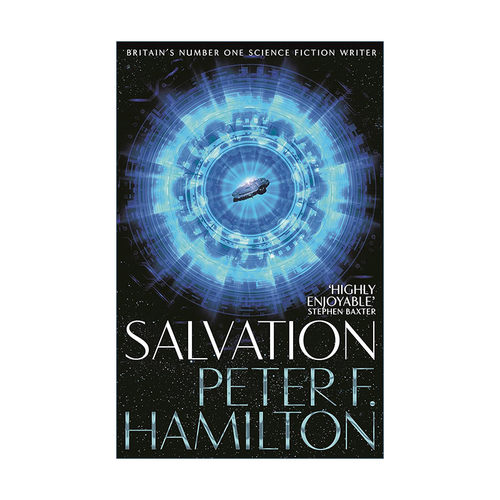英文原版 Salvation 未来救赎1 科幻小说 爱 死亡和机器人作者彼得·汉密尔顿 Peter F. Hamilton 英文版 进口英语原版书籍