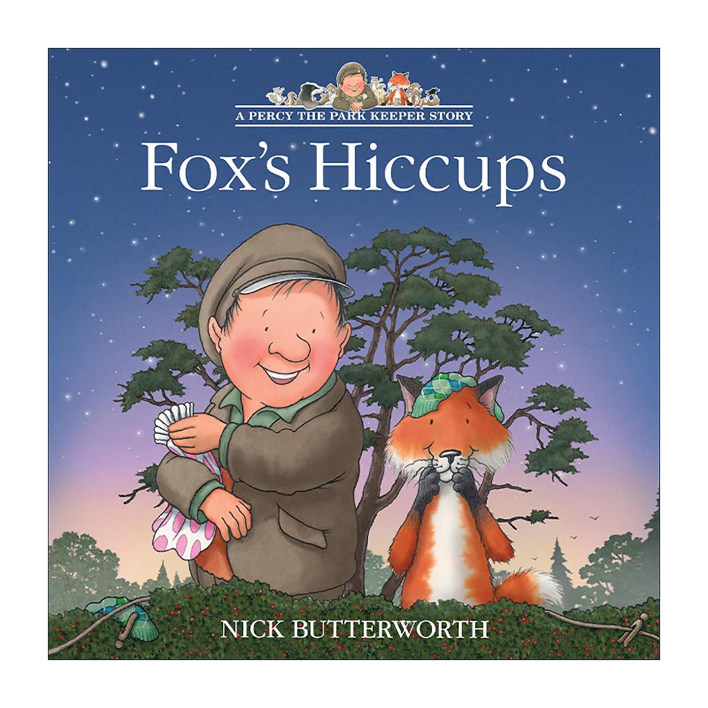 英文原版 Fox’s Hiccups 狐狸打嗝怎么办 帕西爷爷的爱心公园系列绘本 英文版 进口英语原版书籍