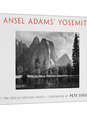 精装 英文原版 Ansel Adams' Yosemite 安塞尔亚当斯的优胜美地 美国原野原生态摄影集 英文版