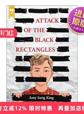 英文原版 Attack of the Black Rectangles 黑色矩形的进攻 学乐金系列 英文版 进口英语原版书籍