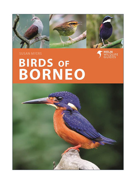 英文原版 Birds of Borneo 婆罗洲鸟类图鉴 英文版 进口英语原版书籍