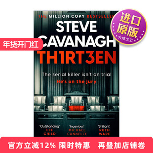英文原版 Thirteen 第十三位陪审员 艾迪弗林系列 侦探悬疑推理小说 英文版 进口英语原版书籍