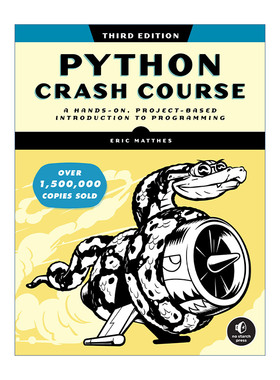 英文原版 Python Crash Course Python编程 从入门到实践 第三版 Eric Matthes 英文版 进口英语原版书籍