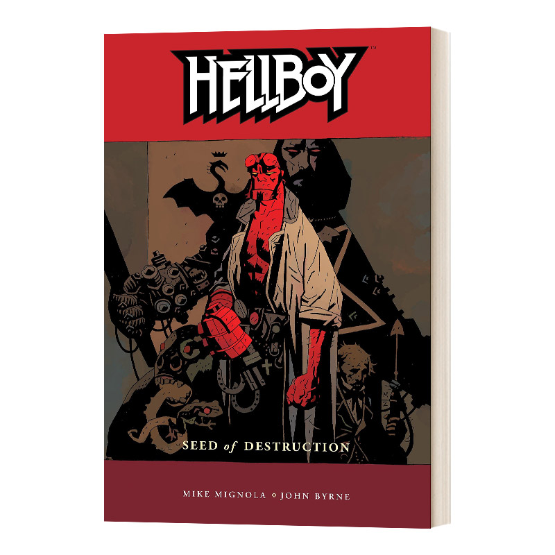 英文原版 Hellboy Vol. 1 Seed of Dest 地狱男爵 地狱小子 第一卷 毁灭的种子 英文版 进口英语原版书籍 英语小说