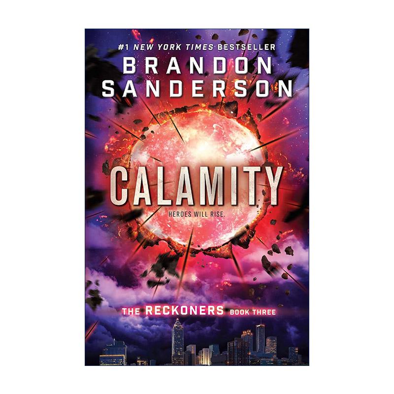 英文原版 Calamity The Reckoners 审判者传奇3 灾星 Brandon Sanderson 英文版 进口英语原版书籍