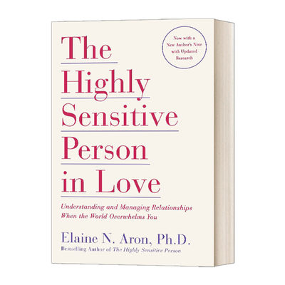 英文原版 The Highly Sensitive Person in Love 恋爱中的高度敏感的人 英文版 进口英语原版书籍