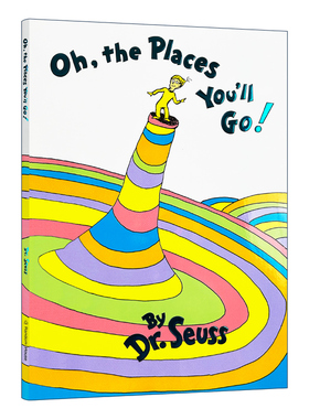 英文原版 Oh the Places You'll Go 苏斯博士 你要去往多少美妙的地方 Dr. Seuss 英文版 精装进口英语原版书籍儿童图书