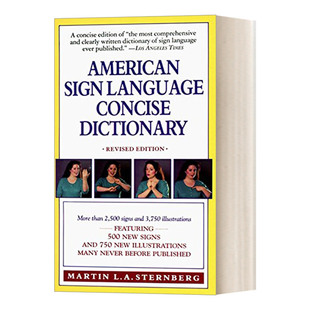 英文原版 American Sign Language Concise Dictionary 美国手语简明词典 英文版 进口英语原版书籍
