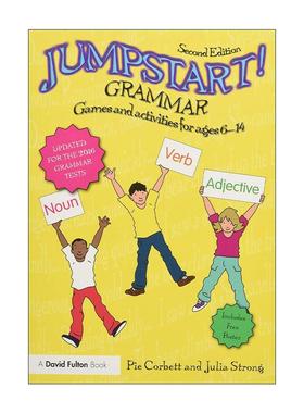 英文原版 Jumpstart Grammar 提升语法 6-14岁儿童的游戏和活动 英文版 进口英语原版书籍