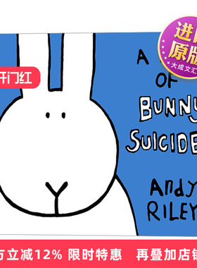 英文原版 A Box of Bunny Suicides 找死的兔子大全集 英国漫画家Andy Riley 英文版 进口英语原版书籍