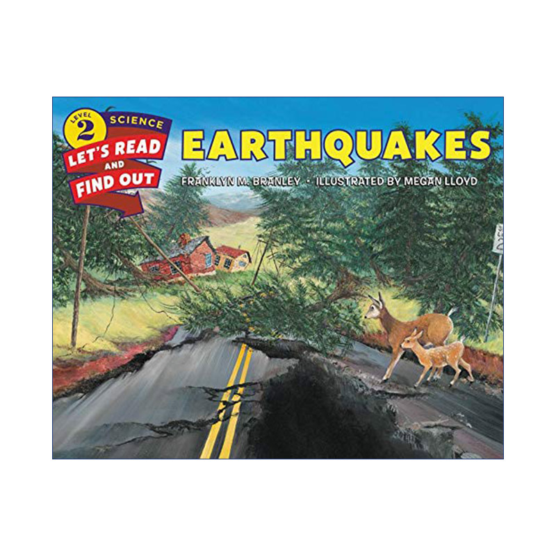 英文原版 Let's Read and Find Out 1 Earthquakes 自然科学启蒙阅读与发现1级 地震 英文版 进口英语原版书籍
