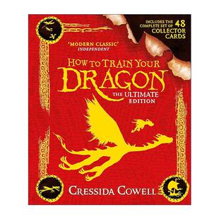 精装 Dragon Your 英文原版 Ultimate 驯龙高手 含终极收藏卡片48张 Edition Train Card Collector 书籍 进口英语原版 The How