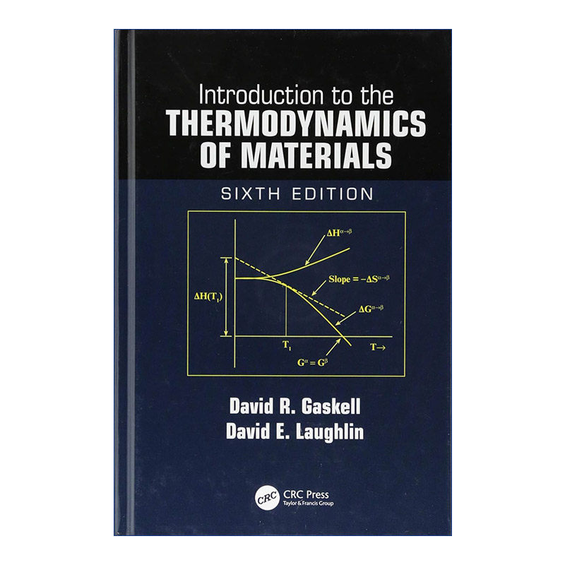 英文原版 Introduction to the Thermodynamics of Materials 材料热力学导论 第6版 精装 英文版 进口英语原版书籍
