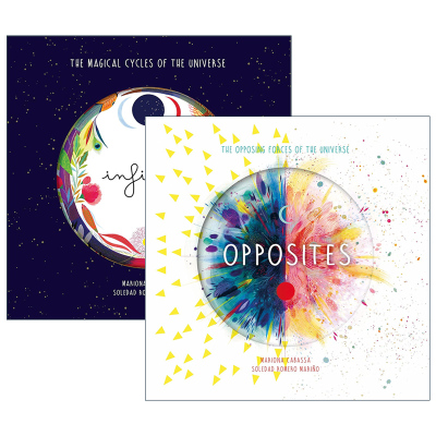 英文原版 Cycles of the Universe 揭示万物系列2册 儿童精装自然科普绘本 Soledad Romero Marino 英文版 进口英语原版书籍