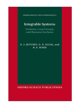 英文原版 Integrable Systems 可积系统 磁扭线、环形电流群与黎曼曲面 牛津数学研究生教材 精装 英文版 进口英语原版书籍