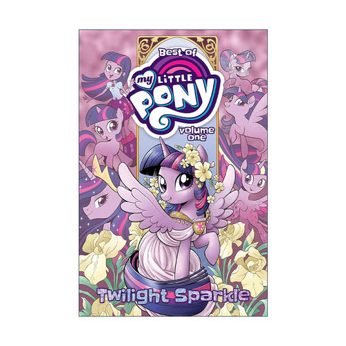 英文原版 Best of My Little Pony  Vol. 1 Twilight Sparkle 小马宝莉精选集 卷一 紫悦 暮光闪闪 英文版 进口英语原版书籍