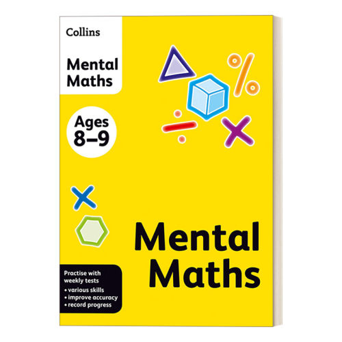 英文原版 Collins Mental Maths 8-9 英国柯林斯数学8-9 英文版 进口英语原版书籍
