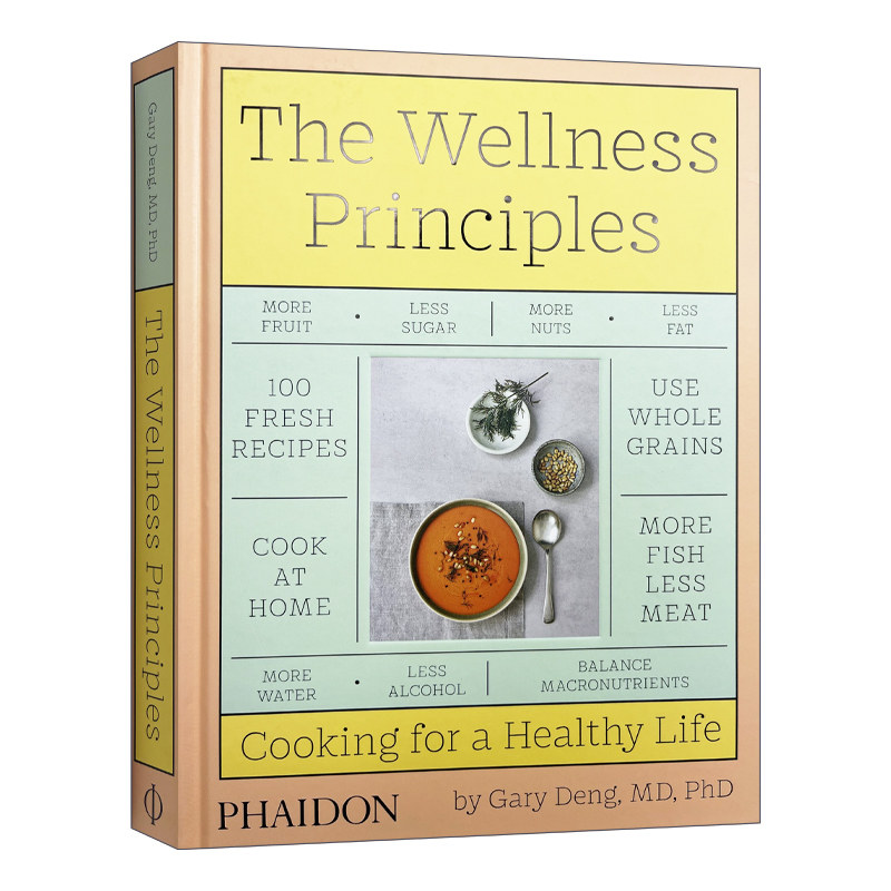 principles 健康食谱 精装  为健康生活而烹饪 英文版 进口英语原版
