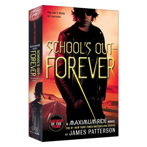 英文原版小说 Maximum Ride #2 School's Out--Forever 极速飞行2 英文版 进口英语原版书籍